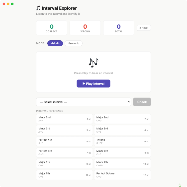Interval Explorer